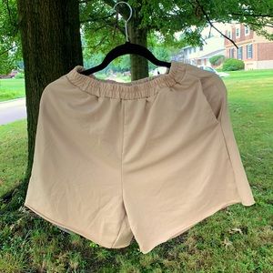 It’s a short it’s so comfortable and the color is so pretty